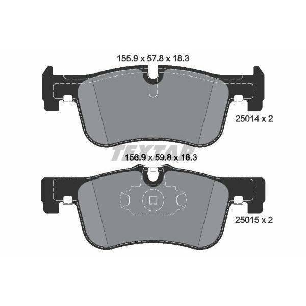 Balatas de freno delanteras Balatas de freno delanteras