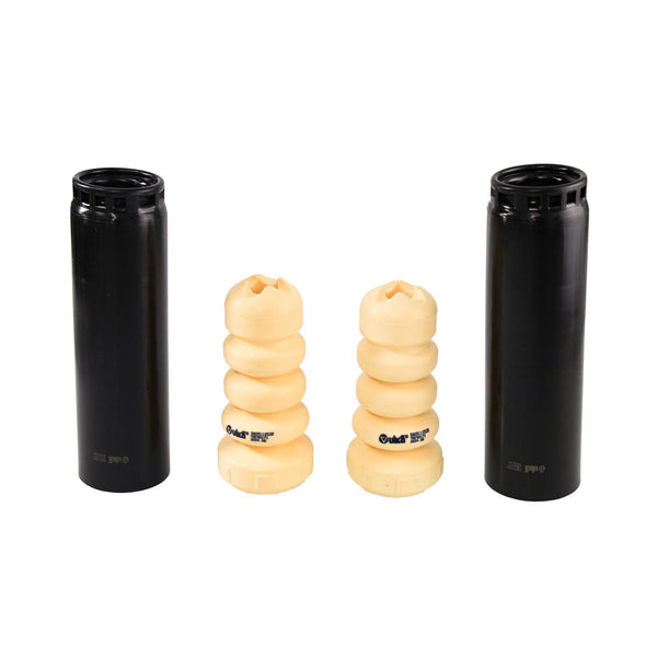 Kit 2 cubre polvos 2 topes de amortiguador traseros