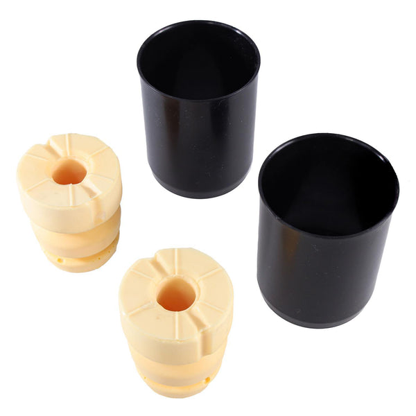 Kit 2 cubre polvos 2 topes de amortiguador delantero