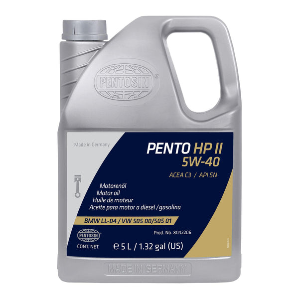 Aceite de motor 100% Sintético HIGH PERFORMANCE II 5W-40 5L