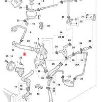 Conducto del refrigerante