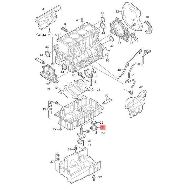 Tapa del sensor de nivel de aceite REFORZADA