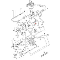 Valvula de control del riel de combustible