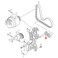 Polea tensora de motor