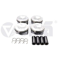 Kit de 4 pistones con anillos