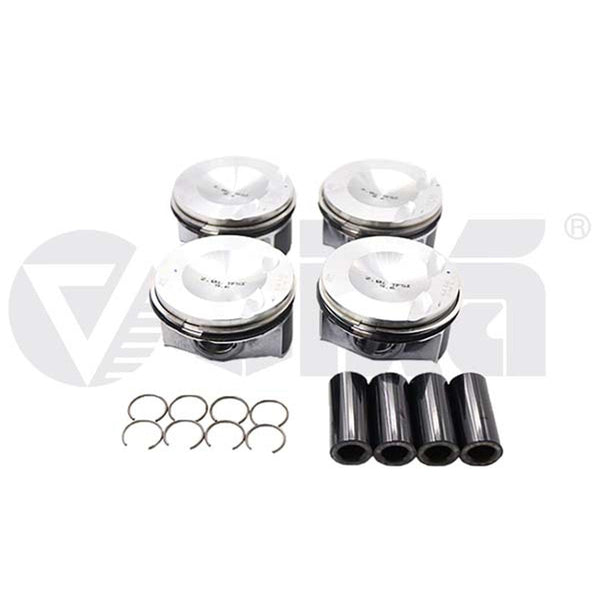 Kit de 4 pistones con anillos