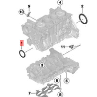 Reten de cigueñal delantero