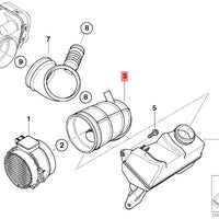 Tubo al sensor maf