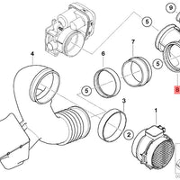 Tubo al sensor maf