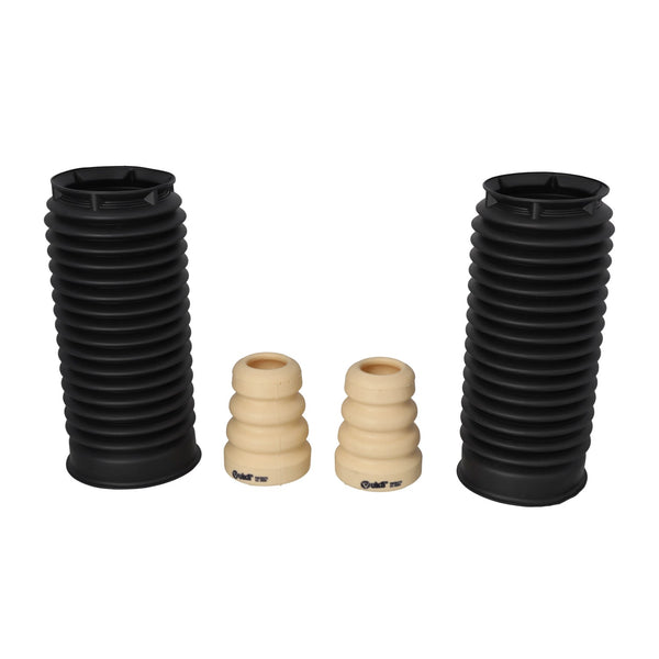 Kit 2 cubre polvos 2 topes de amortiguador delantero
