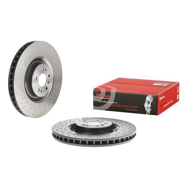 Disco de freno delantero hiper ventilado