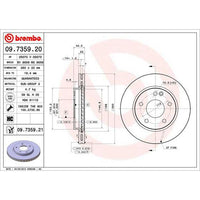 Disco delantero ventilado
