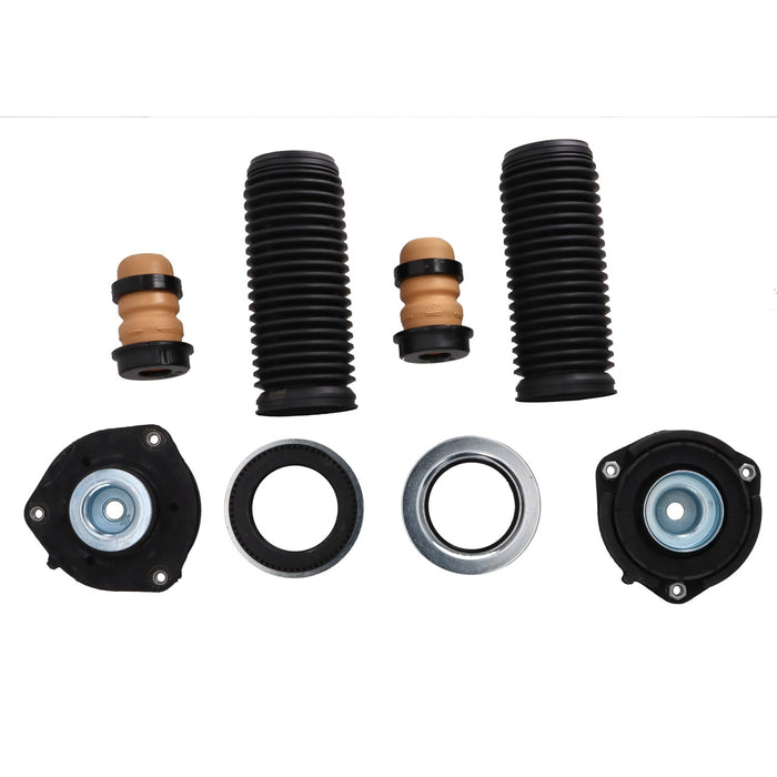 Kit bases baleros cubre polvos y topes de amortiguador delantero bilateral