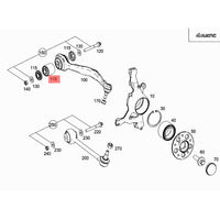 Buje de brazo inferior delantero bilateral