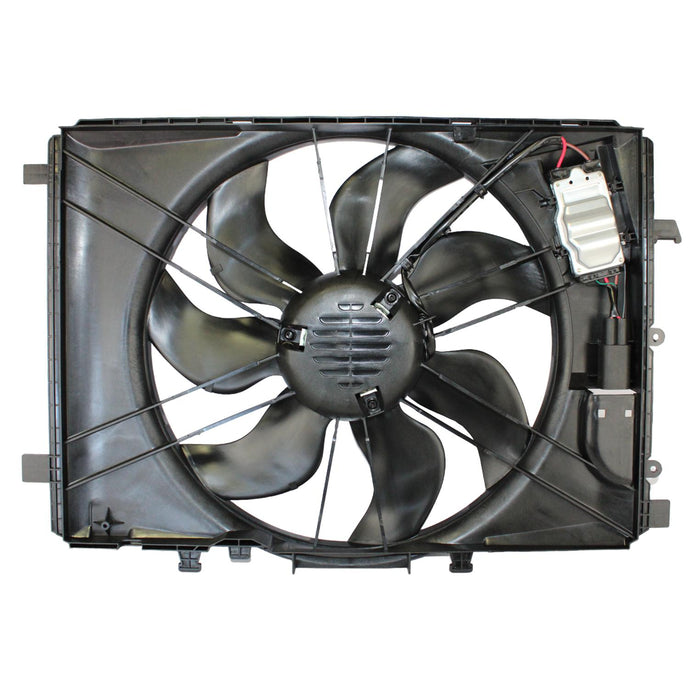 Motoventilador electrico 12v 400w 475mm