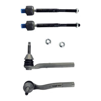 Kit 2 bieletas 2 terminales de direccion