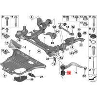 Buje de brazo inferior delantero bilateral