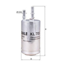 Filtro de combustible
