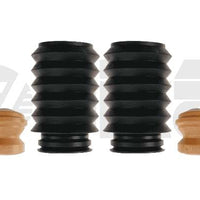 Kit 2 cubre polvos 2 topes de amortiguador delantero