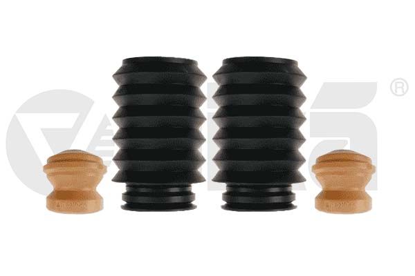 Kit 2 cubre polvos 2 topes de amortiguador delantero