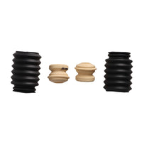 Kit 2 cubre polvos 2 topes de amortiguador delantero
