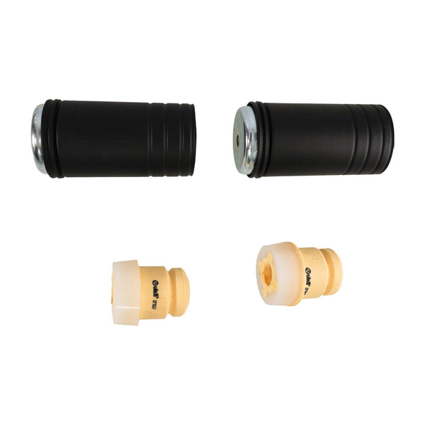 Kit 2 cubre polvos 2 topes de amortiguador delantero