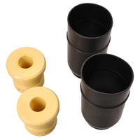 Kit 2 cubre polvos 2 topes de amortiguador traseros
