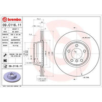 Disco de freno delantero ventilado