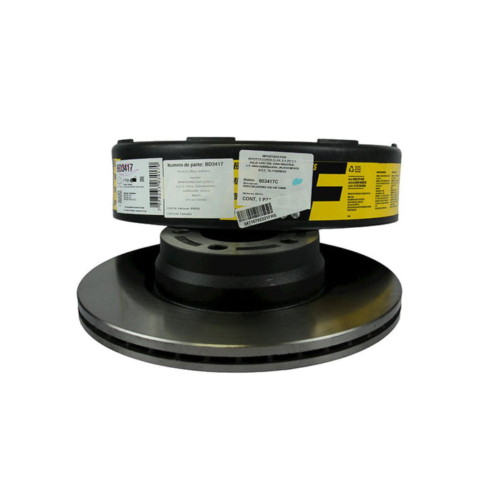Disco de freno delantero ventilado