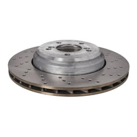 Disco de freno trasero derecho hiper ventilado