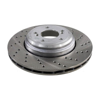 Disco de freno trasero derecho hiper ventilado