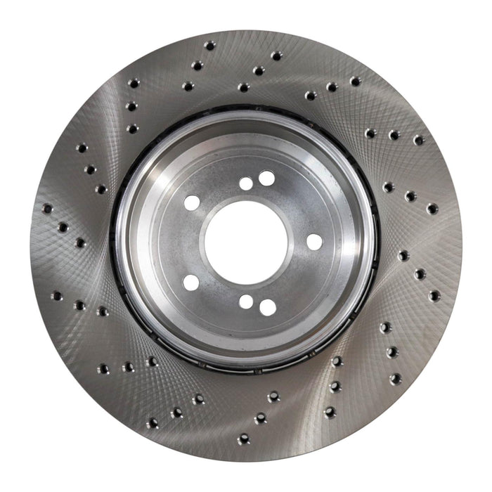 Disco de freno trasero derecho hiper ventilado