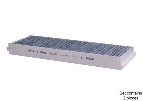 Kit 2 filtros de cabina con carbon activado