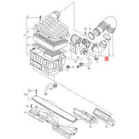 Tubo de respiracion del motor