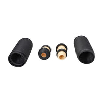 Kit 2 cubre polvos 2 topes de amortiguador delantero