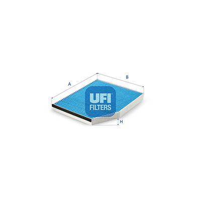 Filtro de cabina antibacterial