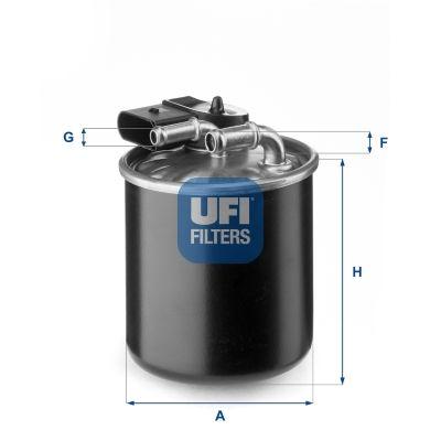 Filtro de combustible