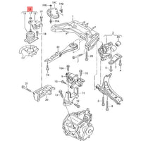 Soporte de motor derecho