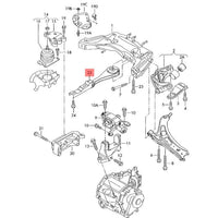 Soporte de motor posterior