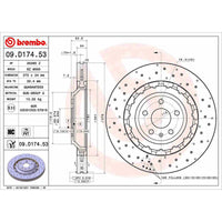 Disco de freno delantero hiper ventilado 370mm