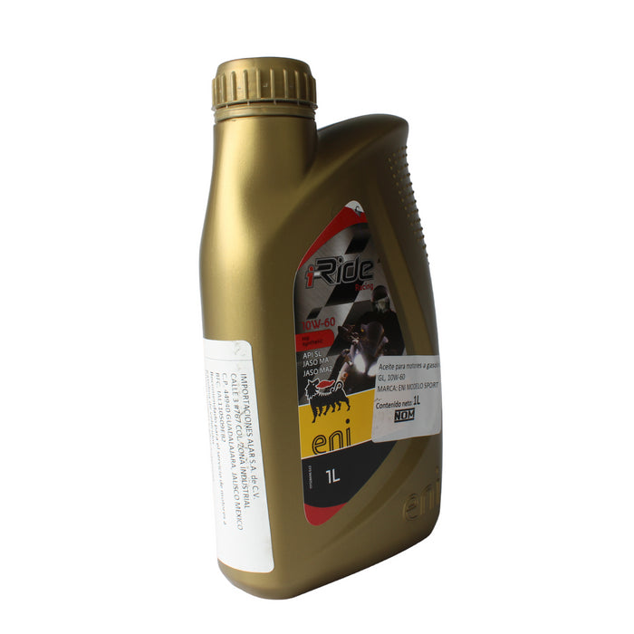 Aceite de motor 100% sintetico i-Ride RACING 10W60 1L