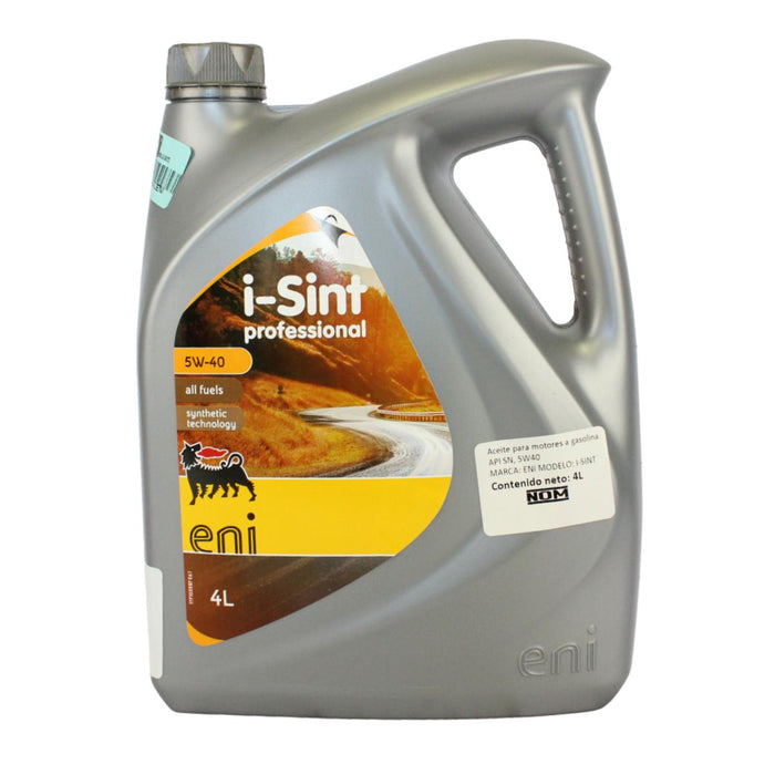 Aceite de Motor 100% Sintético i-Sint Professional 5W-40 4L