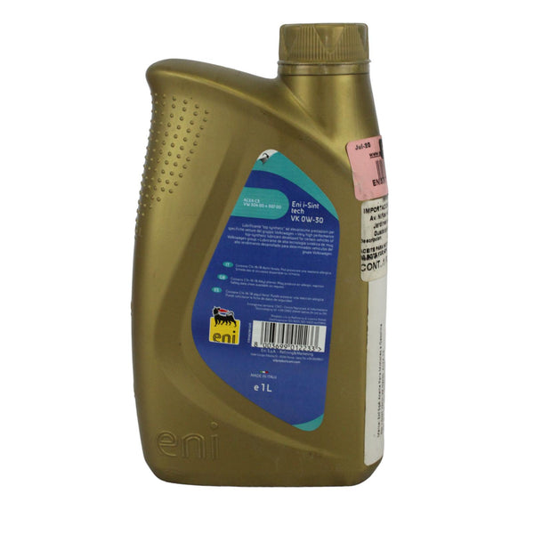 Aceite de motor 100% SINTETICO i-Sint tech VK 0W 30 1Lt