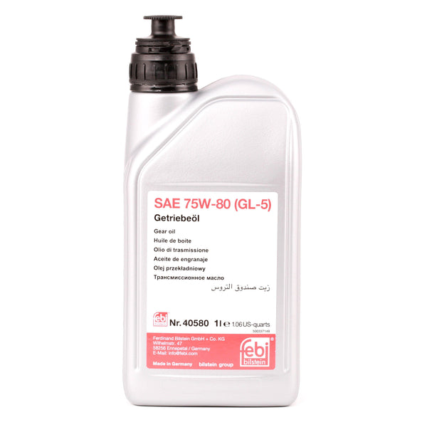 Aceite de transmision manual SAE 75W-80 GL-4+ 1L