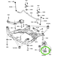 Rotula de horquilla inferior delantera bilateral