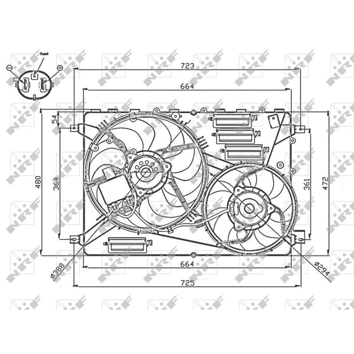 Motoventilador electrico