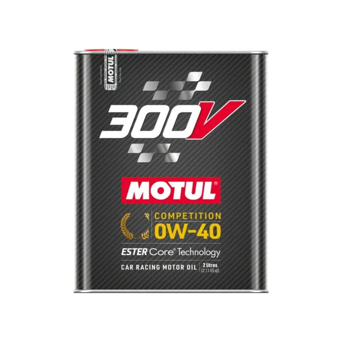 Aceite de motor sintetico 0W40 ESTER CORE 300V COMPETITION MOTORSPORT 2 L