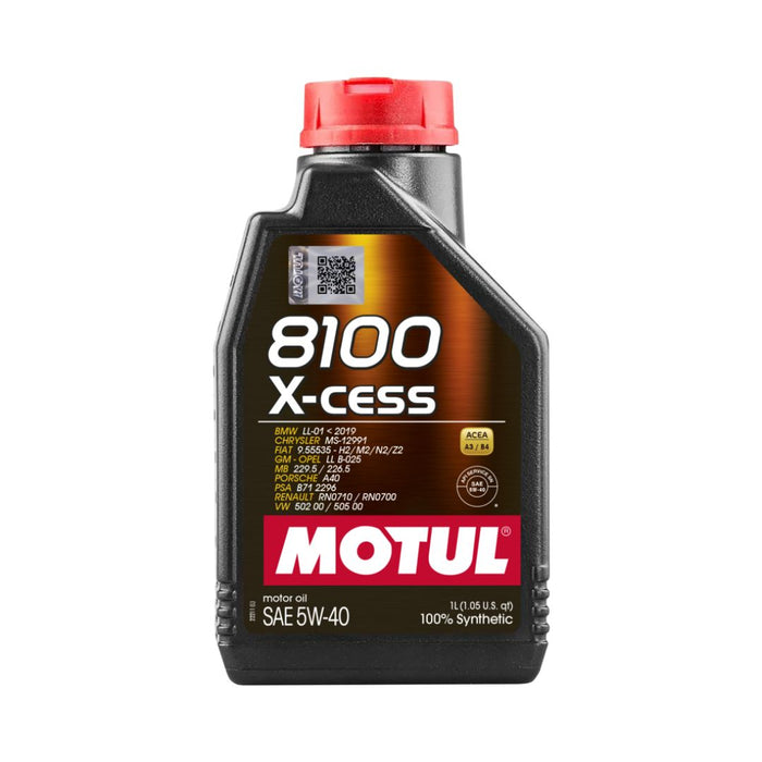 Aceite de motor sintetico 5W40 8100 X-CESS 1 L