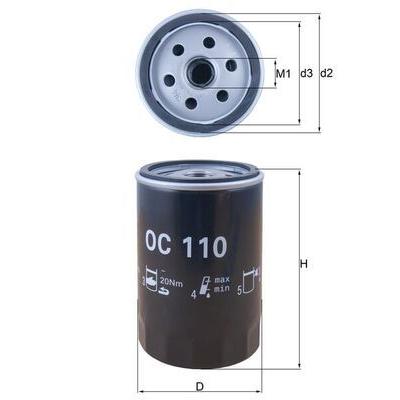 Filtro de aceite para motor