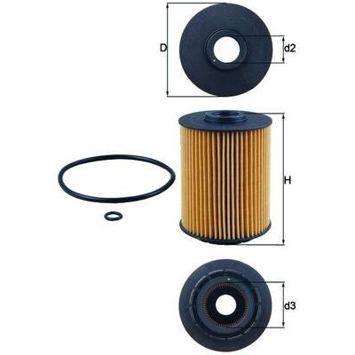 Filtro de aceite para motor